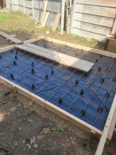 concrete base Prep